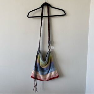 Gap Lambswool Rainbow Crossbody Bag
